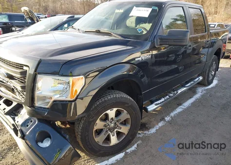 2014 Ford F-150 Stx from USA, damaged, VIN 1FTFW1EFXEKG01813